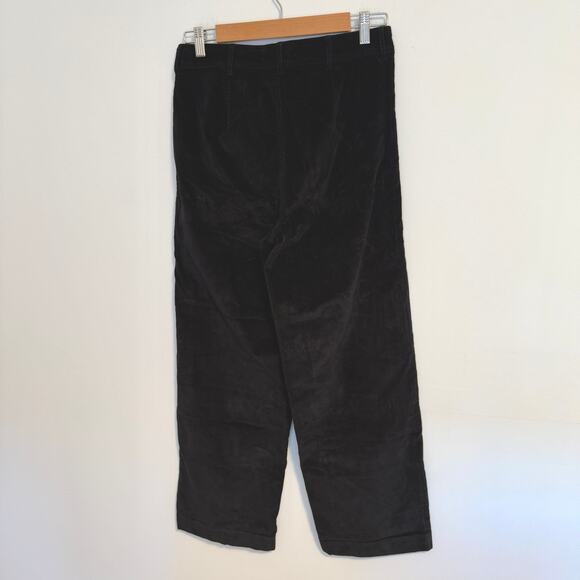 Everlane The Corduroy Wide Leg Pant In Black Size 6 New - Picture 7 of 12
